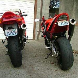 1997 VFR & 02 954RR