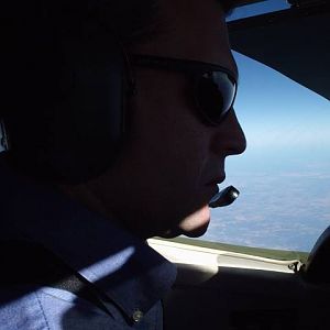 Me at work over Texas