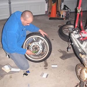 Takin off the rotors