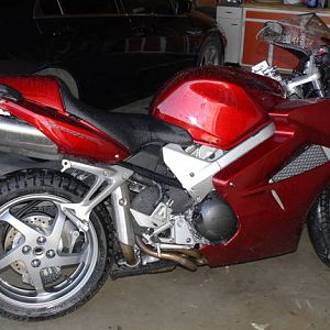 Bathtime for the VFR