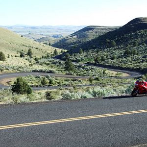 Curves on Hwy 218