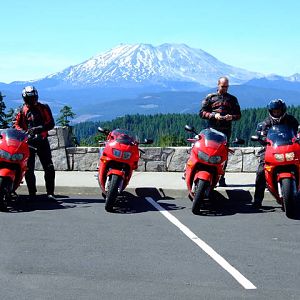 Mt. St. Helens view point
