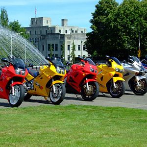 VFRs all in a Row