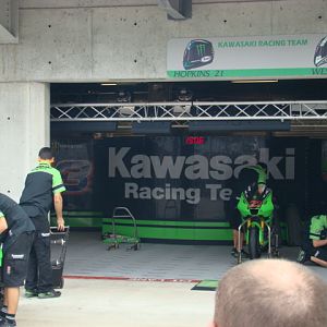IMS Moto GP pit walk