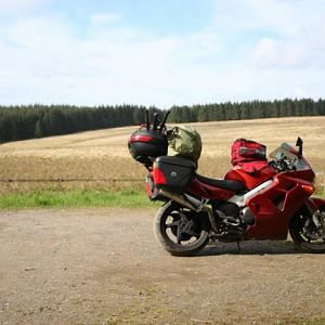 VFR800 FIW on tour
