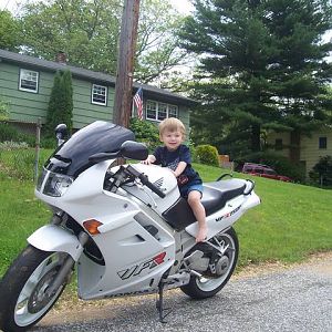 The Boy on Daddy's Toy