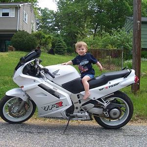 The Boy on Daddy's Toy