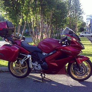 My New VFR 800. 2009