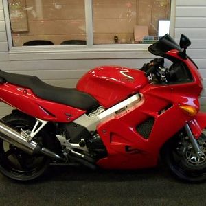 In the Garage at home