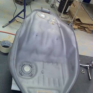 sandblasted tank (bottom)