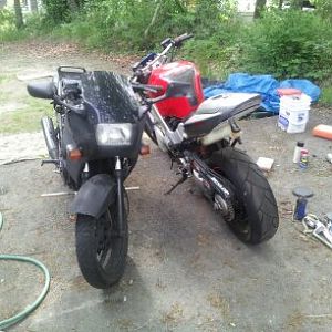 1998 vfr800 streetfighter