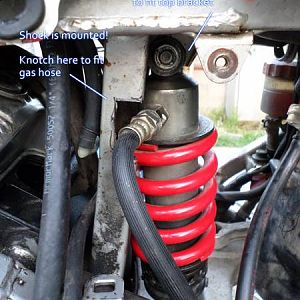 vf700f rear shock replace