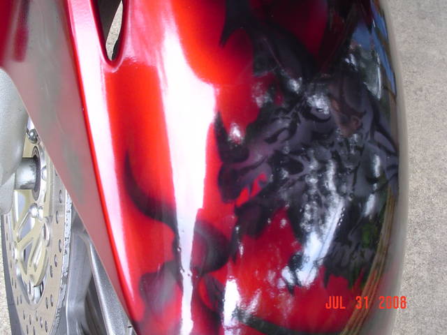 2007 VFR with Custom Paint