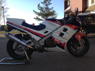 86 VFR front and rear conversion