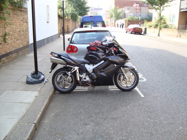 day 1 loading "the clean" bike