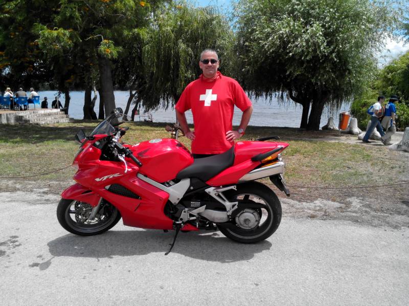 My new VFR800. From Portugal to the world...to VFR world!
