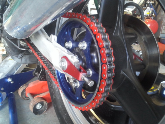 new chain spockets paint