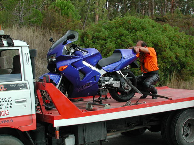 not quite a good day. throttle cable failure