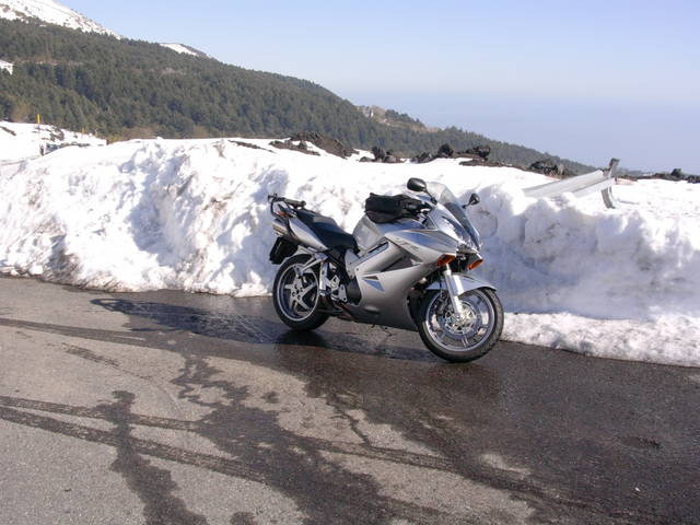On Etna Volcano in January -02