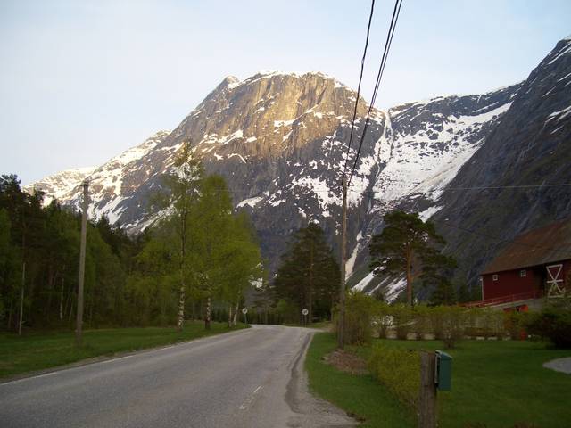 On the way from Dombas to Alesund