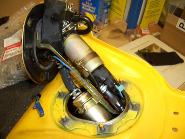 Remove Fuel Pump Assembly From Tank