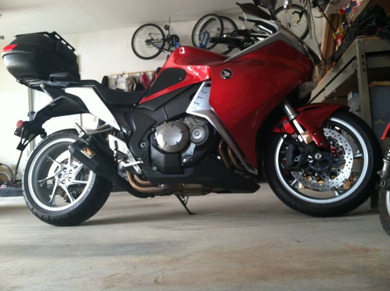 VFR 1200 Werkes Exhaust Install | VFRworld