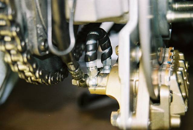 VFR800 Brake Delink